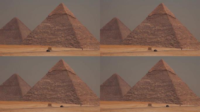 开罗的埃及金字塔