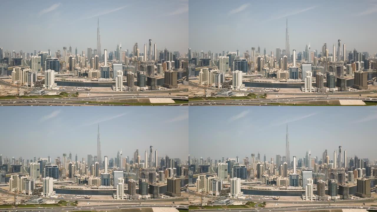 迪拜的摩天大楼视频素材