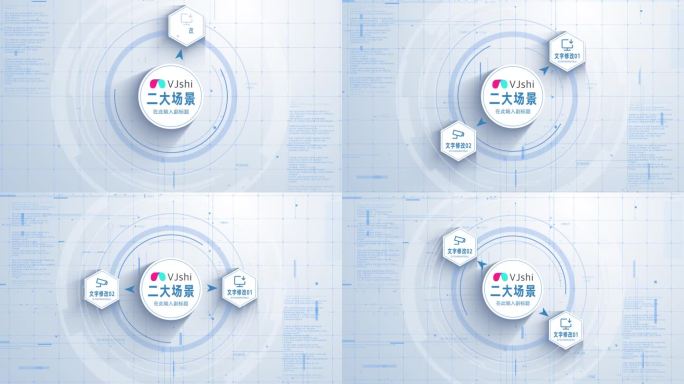 【二大类】2大图标文字分类展示