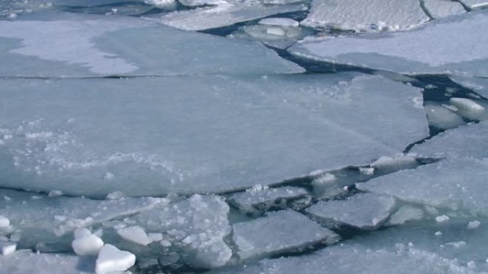 海中的冰，冰的背景