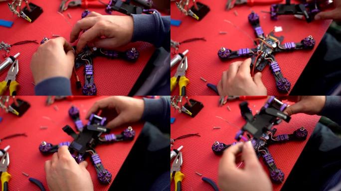 人类正在制造无人机