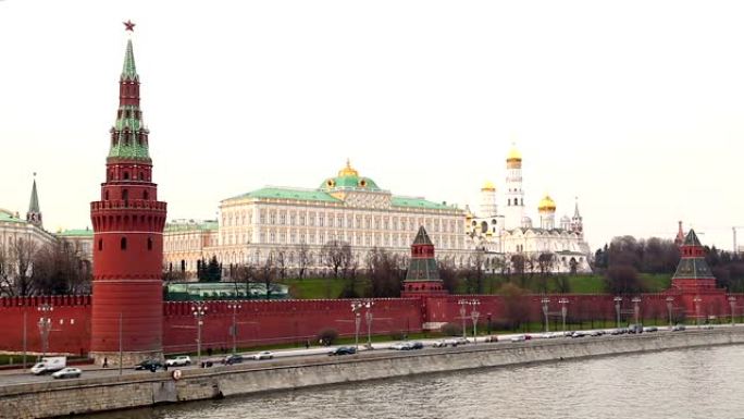 莫斯科克里姆林宫的景色