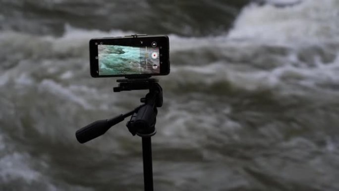 一座山河的拍摄视频