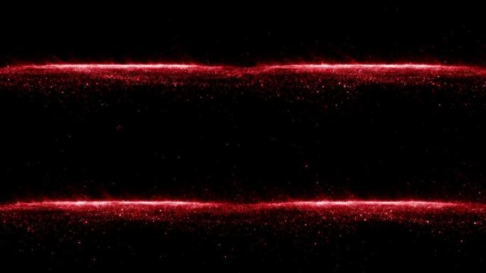 摘要星尘烟熏波粒子。具有3d颗粒的纳米动态流动。烟熏动态波浪效应。运动背景。