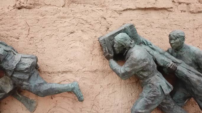 孟良崮战役革命纪念馆雕塑