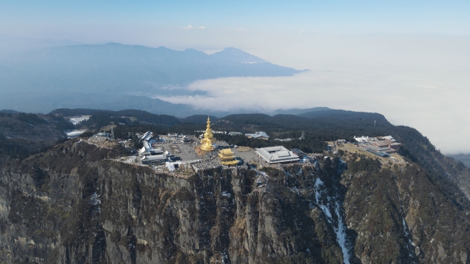 四川峨眉山金顶云海(4K)