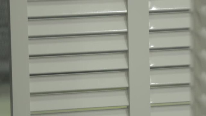 工厂百叶窗的细节