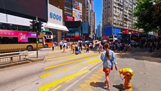 香港城市景观天际线