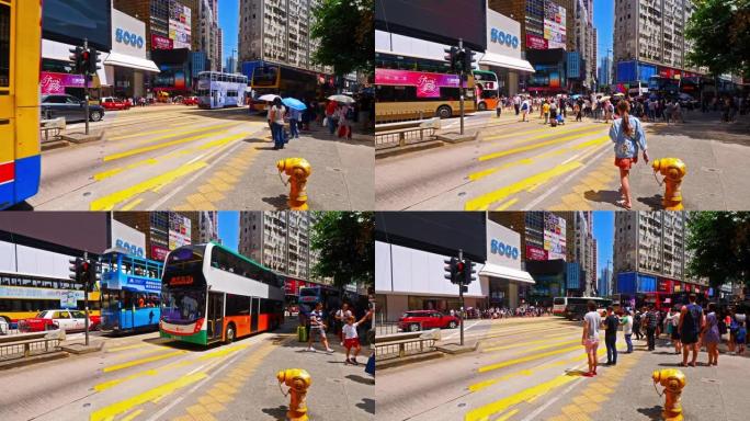 香港城市景观天际线