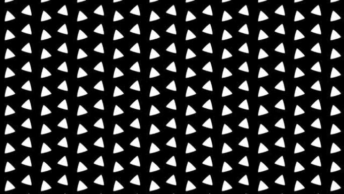 pop三角形图案的垂直运动