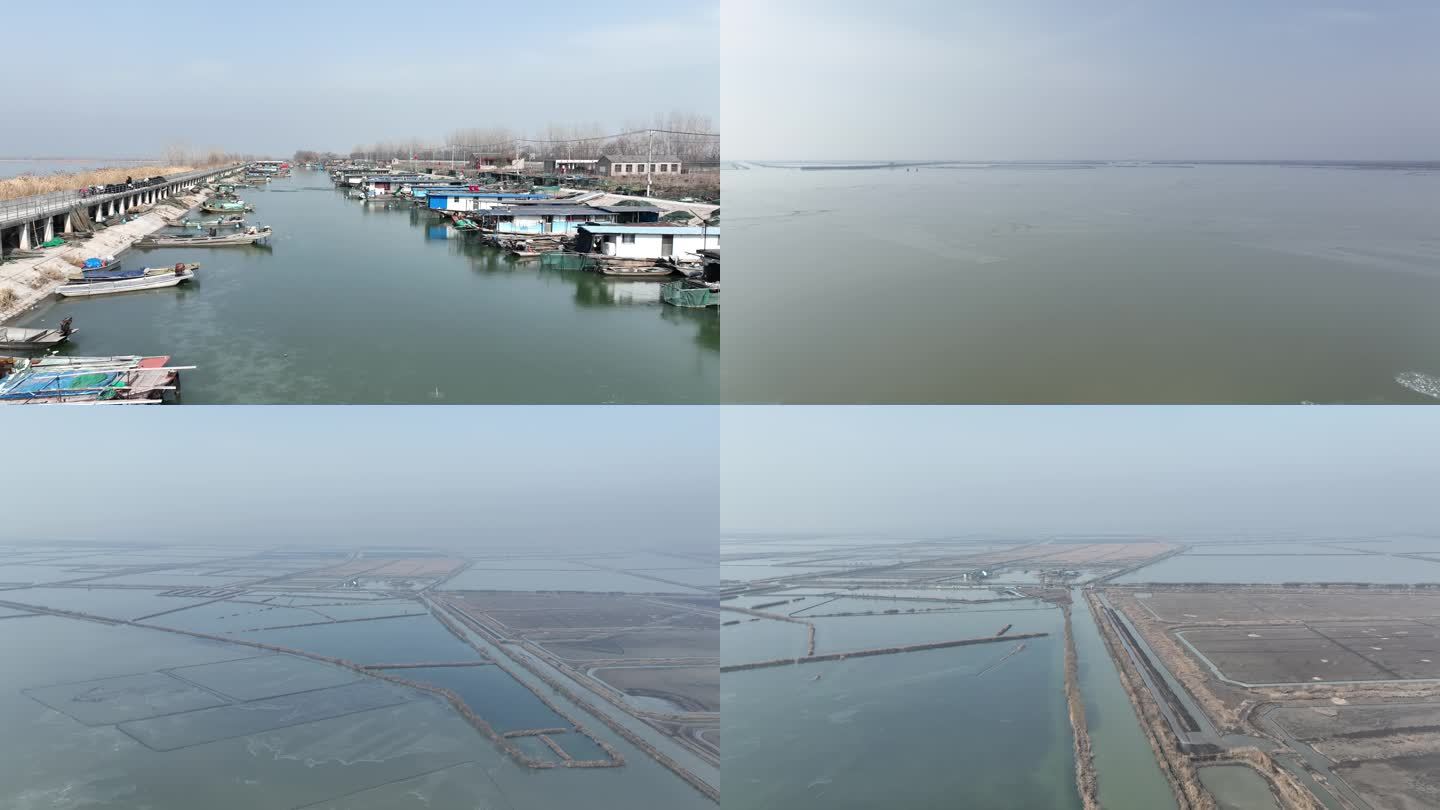 长江 扬州 轮船 航拍 4K 高清