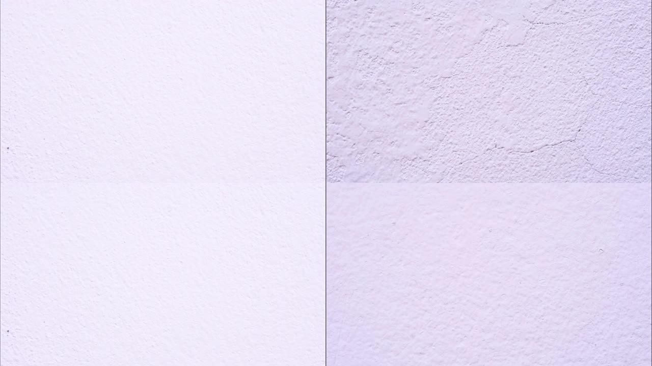 白色停止运动纸纹理背景。4k 3840 × 2160视频素材