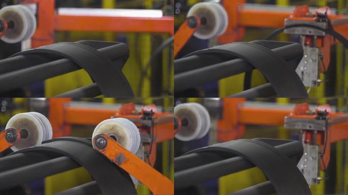 汽车轮胎侧轮辋的自动化生产