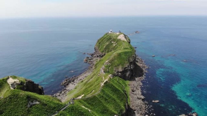 北海道神威的航拍