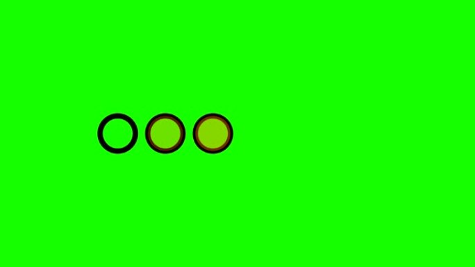 带点的加载栏图标，平面轮廓符号，3d渲染背景，计算机生成