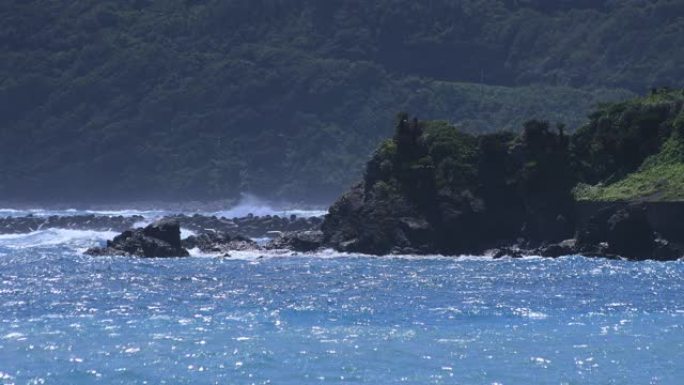 奄美大岛鹿儿岛大和村的海滩