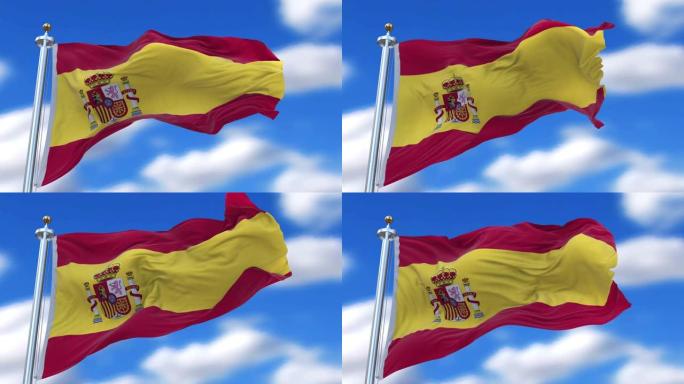 西班牙国旗。