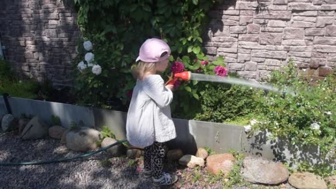 女婴花花园喷壶用软管