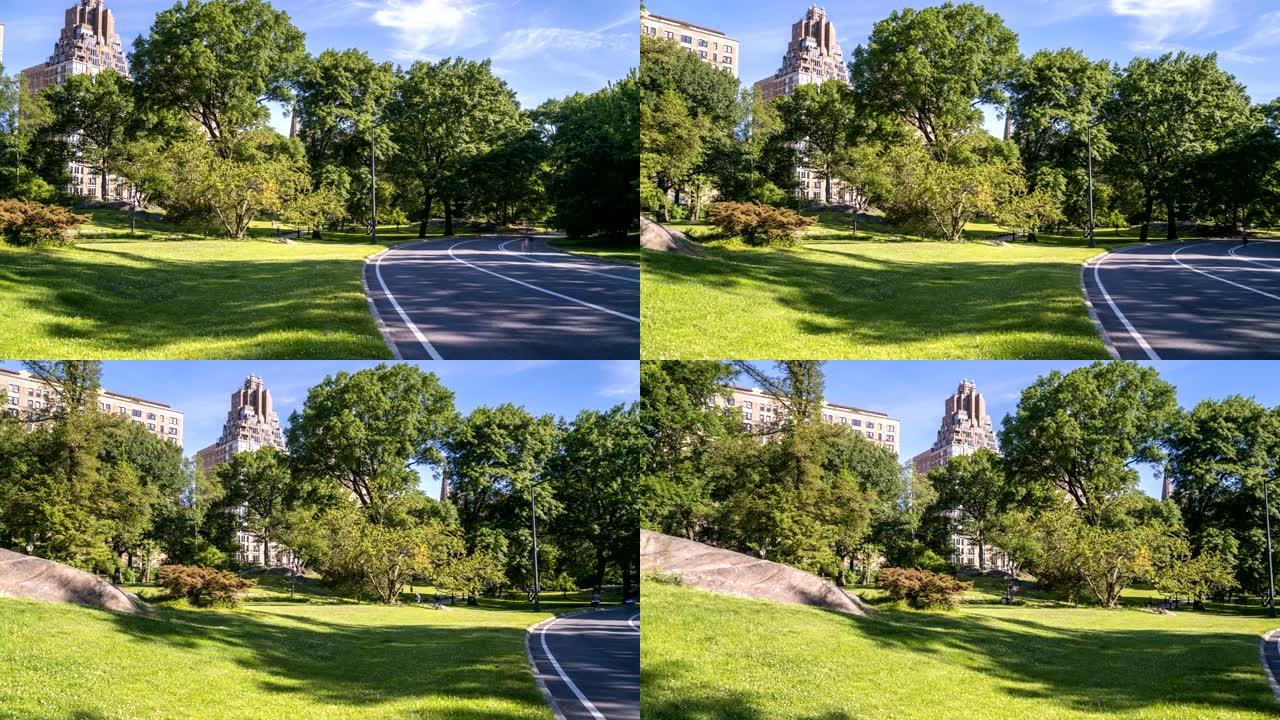 中央公园阳光路及周边建筑景观