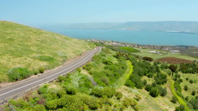 通往加利利海的道路