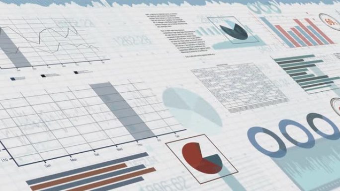 财务图表动画
