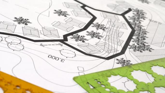 景观建筑设计住宅发展花园计划