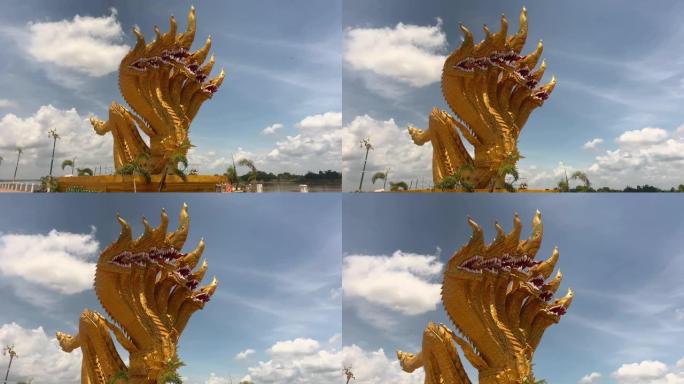 湄公河的龙像