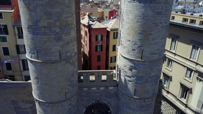 意大利热那亚城墙黑道门