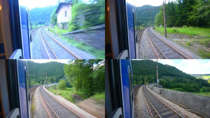 奥地利阿尔卑斯山塞默林铁路线