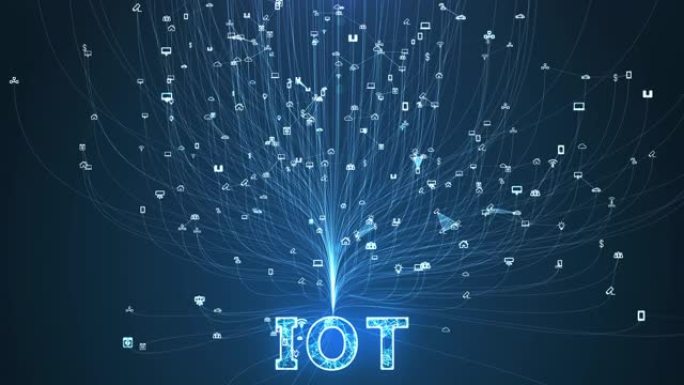 物联网 (IOT) 概念。