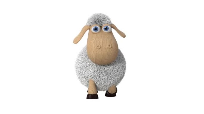 3d动画搞笑羊玩运动