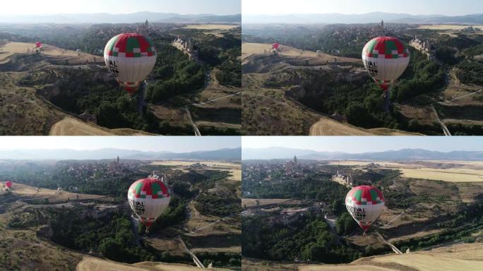 塞戈维亚的热气球节