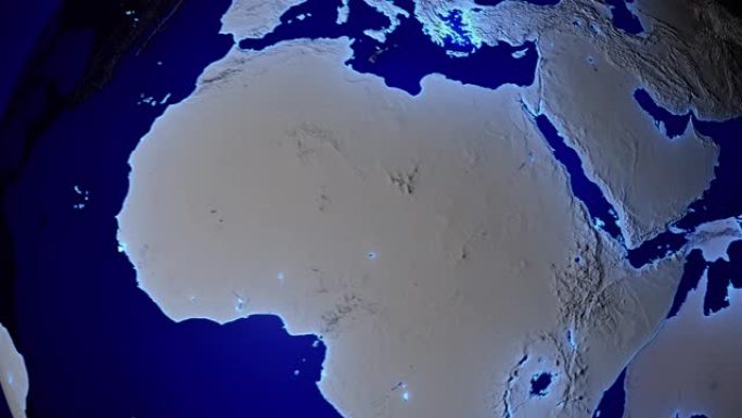 地球与厄立特里亚接壤