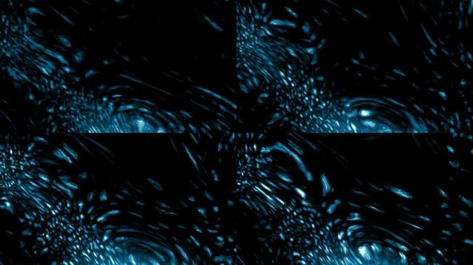 模拟水折射的抽象动画背景