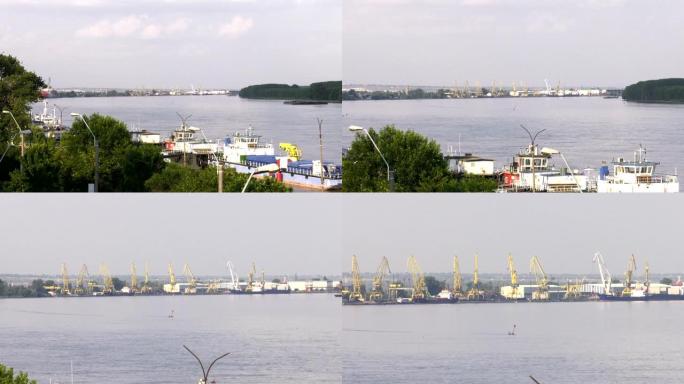 加拉蒂、罗马尼亚、多瑙河