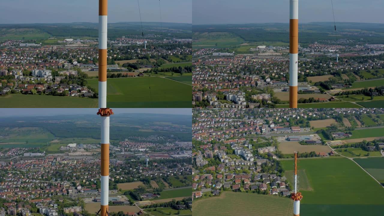 德国穆勒克无线电塔的天线