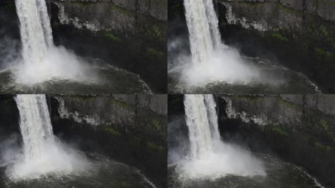 帕卢斯瀑布瀑布华盛顿峡谷蛇河哥伦比亚河1号