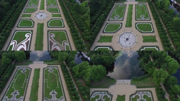夏洛滕堡宫的对称花园