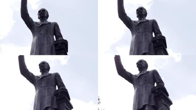 巴西库里蒂巴的公共纪念碑雕像