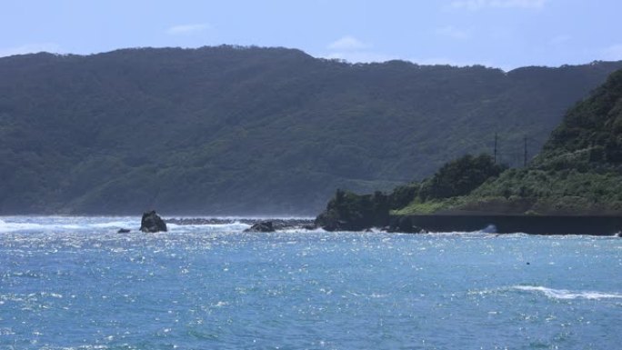 奄美大岛鹿儿岛大和村的海滩