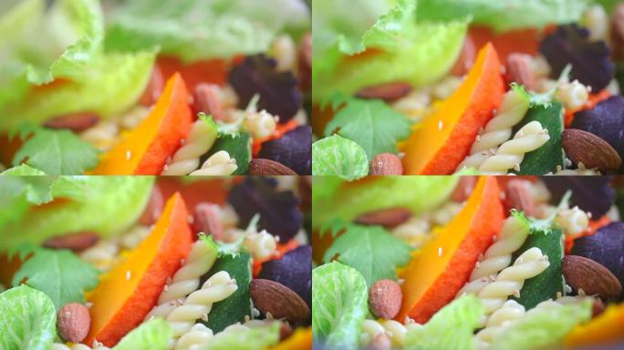 素食，健康食品，蔬菜沙拉，