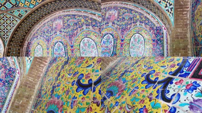 伊朗德黑兰的典型华丽建筑