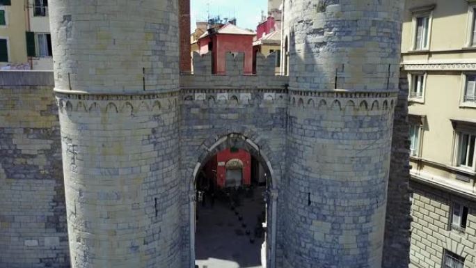 意大利热那亚城墙黑道门