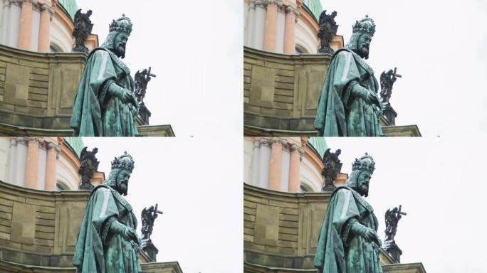 查理四世国王雕像，在布拉格