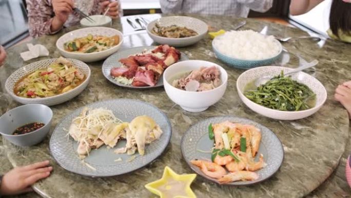 家庭午餐时关闭台湾美食