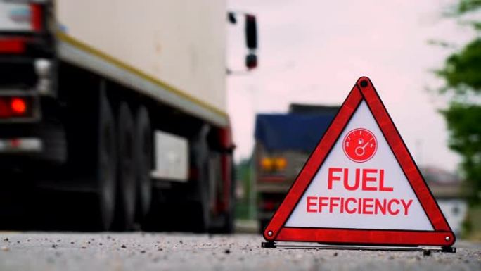 燃油效率-交通标志