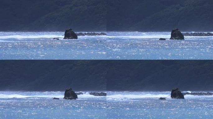 奄美大岛鹿儿岛大和村的海滩