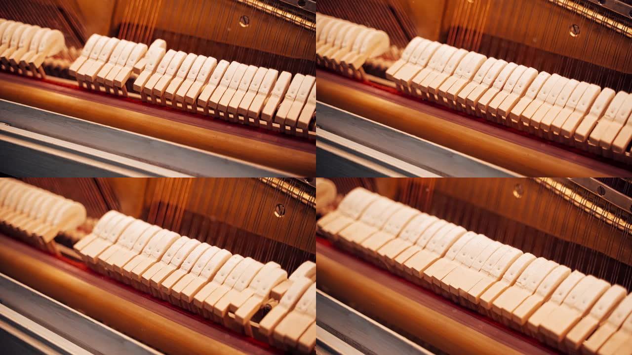 钢琴作品的机制。