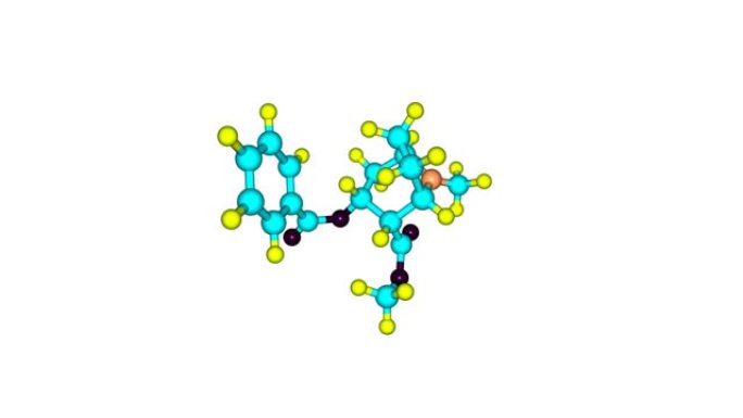 旋转分离可卡因分子