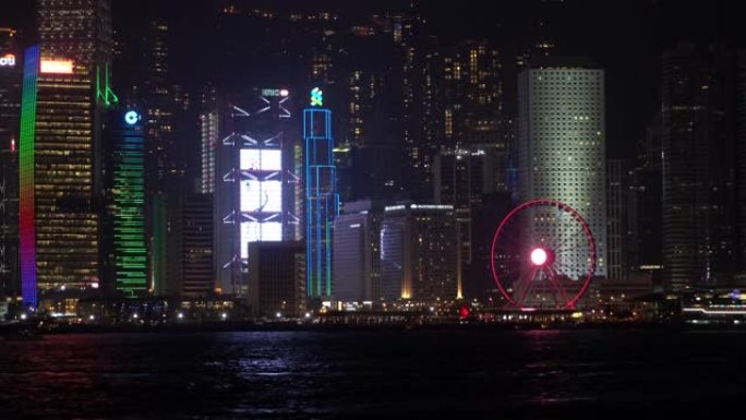 从星光大道看香港的夜景